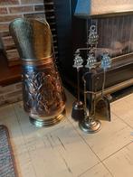 Kolenkit en haardgereedschapkit, Huis en Inrichting, Woonaccessoires | Paraplubakken, Ophalen, Zo goed als nieuw