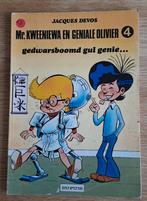 4-Mr. Kweeniewa en Geniale Olivier-gedwarsboomd gul genie..., Boeken, Gelezen, Eén stripboek, Ophalen of Verzenden, Jacques Devos