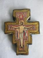Religieus Icoon - schilderij op een houten plank., Verzamelen, Sieraad, Overige religies, Gebruikt, Ophalen of Verzenden