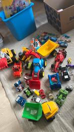 Auto speelgoed- doos vol, Gebruikt, Ophalen of Verzenden