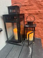 Set lantaren kaars houder, Tuin en Terras, Ophalen, Zo goed als nieuw