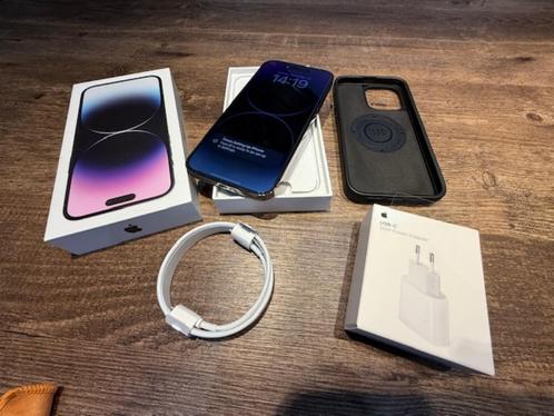 Apple IPhone 14 Pro Max 256GB Paars, Telecommunicatie, Mobiele telefoons | Apple iPhone, Gebruikt, 256 GB, Zonder abonnement, Zonder simlock