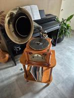 Retromodel platenspeler - muziekinstallatie, Gebruikt, Platenspeler, Automatisch, Ophalen