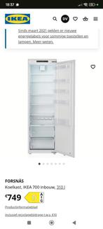 Ikea inbouw Forsnas koelkast 310L, Elektronische apparatuur, Koelkasten en IJskasten, Ophalen, Zo goed als nieuw