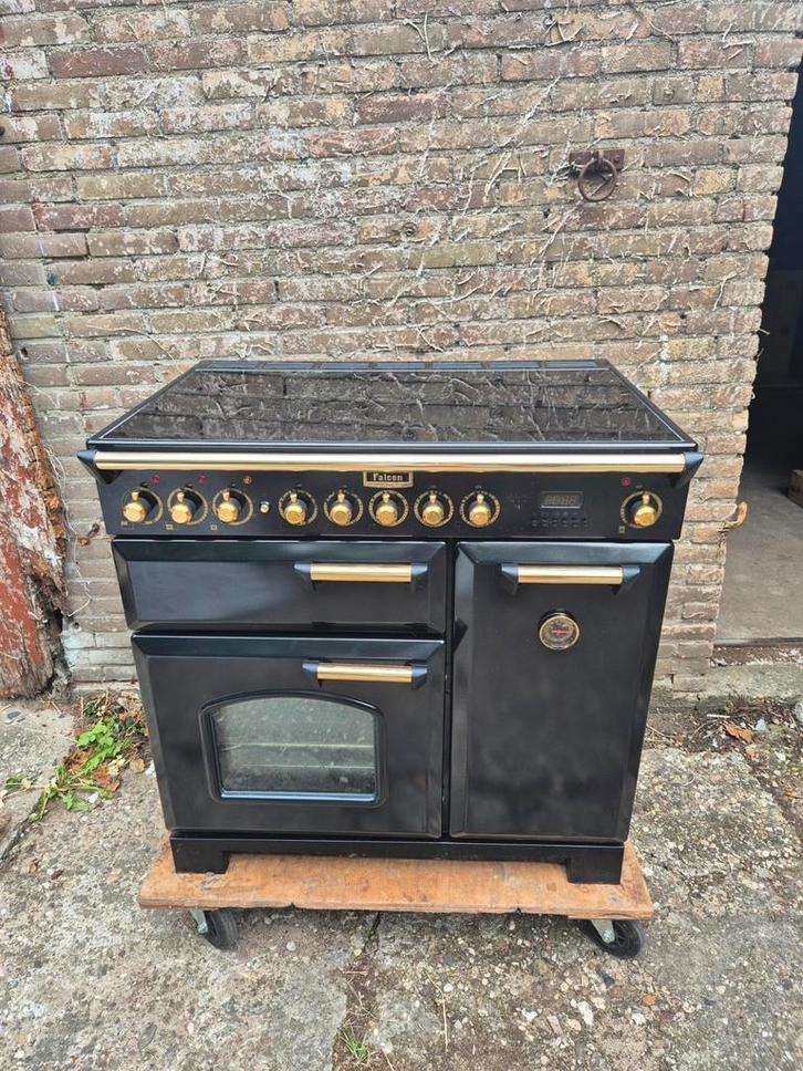 Falcon Classic 90 inductie, Elektronische apparatuur, Fornuizen, Zo goed als nieuw, Inductie, Grill, Ophalen of Verzenden