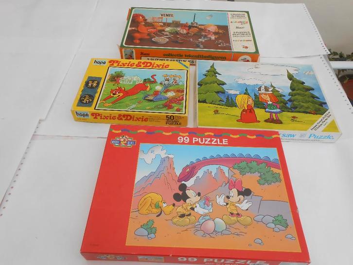 Puzzles pour enfants, Kinderen en Baby's, Speelgoed | Kinderpuzzels, Gebruikt, 6 jaar of ouder, Ophalen of Verzenden