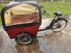 Elektrische bakfiets, Fietsen en Brommers, Ophalen, Zo goed als nieuw