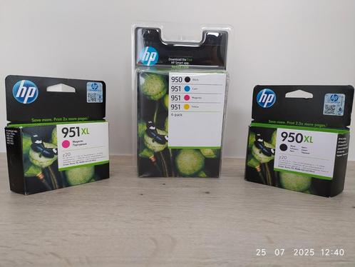 6 NIEUWE HP inktcartridges 950/951 in ongeopende verpakking, Computers en Software, Printerbenodigdheden, Nieuw, Cartridge, Ophalen of Verzenden