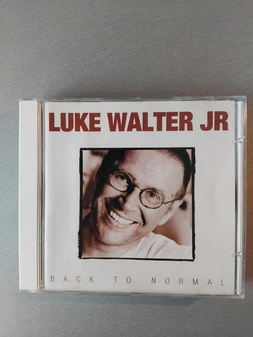 Cd. Luke Walter jr. Back to normal., Cd's en Dvd's, Cd's | Jazz en Blues, Zo goed als nieuw, Ophalen of Verzenden