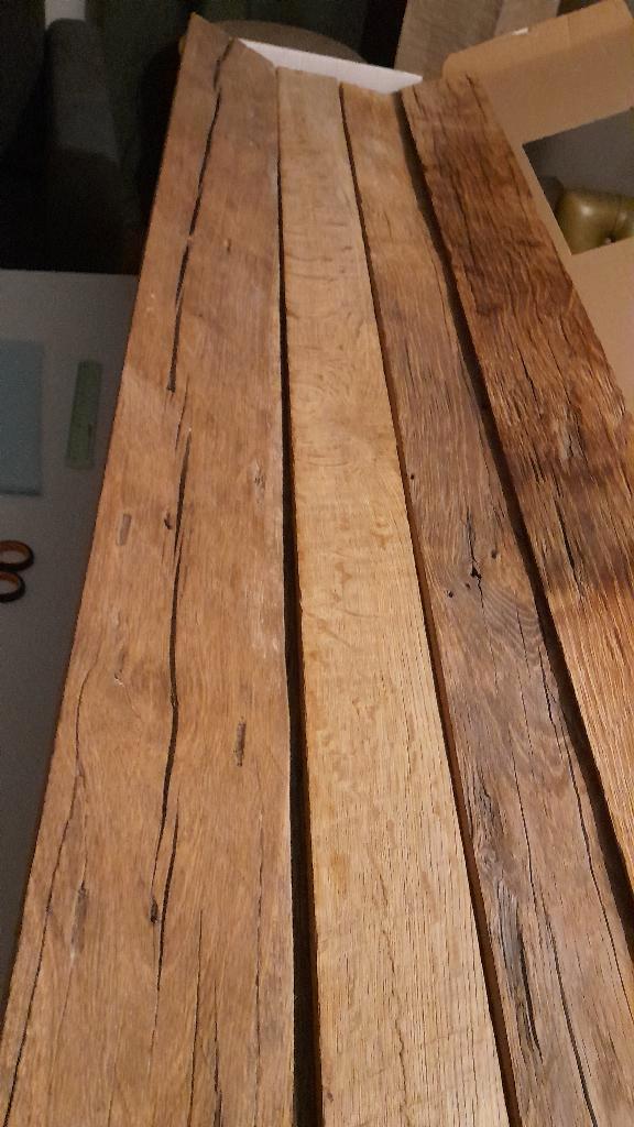 Oud hout Wood Wall Design – Franse oude eik – 5x (nieuw), Bricolage & Construction, Bois & Planches, Neuf, Planche, Chêne, Moins de 200 cm