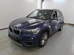 Bmw X1 1.5IA Benzine Euro 6 Bj. 12/2018 met 68000km, Auto's, BMW, Blauw, Leder, Bedrijf, 5 deurs