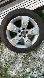 Wielenset SKODA 15 inch, Ophalen, Gebruikt, 15 inch, Banden en Velgen