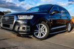 Audi Q7 3.0 TDI V6 S line 7places ToitOuvrant Pneumatique, Achat, Entreprise, Carnet d'entretien, Noir