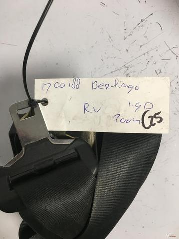 Citroen Berlingo 2004 Gordel Rechtsvoor beschikbaar voor biedingen