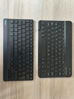 Bluetooth toetsenborden IPad/Mac/ Pc - oplaadbaar, Informatique & Logiciels, Claviers, Comme neuf, Enlèvement, Qwerty