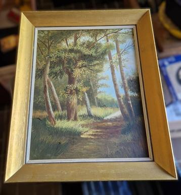 Schilderij landschap, Enlèvement