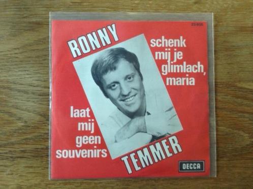 single ronny temmer, Cd's en Dvd's, Vinyl Singles, Single, Nederlandstalig, 7 inch, Ophalen of Verzenden