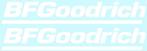 BF Goodrich sticker set #4, Verzenden