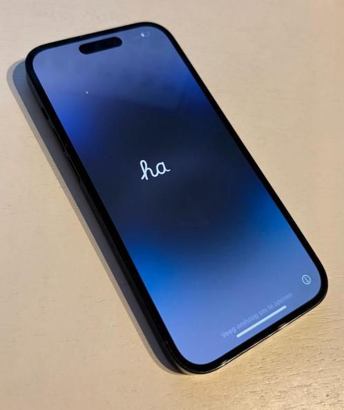 iPhone 14 Pro 256GB Space Black, Telecommunicatie, Mobiele telefoons | Apple iPhone, Zo goed als nieuw, 256 GB, Zonder abonnement