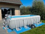 Zwembad, verwarming zonne-energie, bubbelplestiek, afdekzeil, Jardin & Terrasse, Piscines, Enlèvement