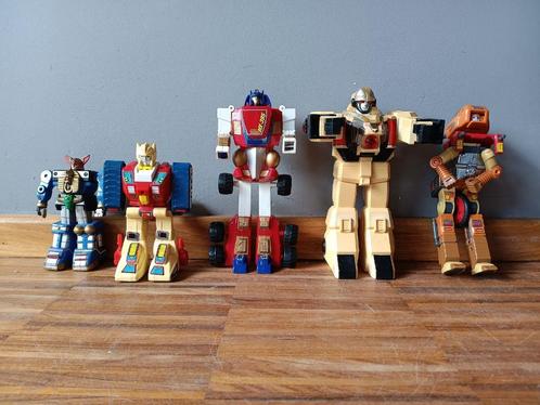 Set Transformers / Power Rangers / Robots, Verzamelen, Transformers, Zo goed als nieuw, G1, Ophalen of Verzenden