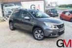 Peugeot 2008 2008 PureTech 110 GPF Stop (bj 2019, automaat), Auto's, Automaat, Stof, Gebruikt, Zwart