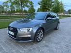 Audi A3 Sportback | S-Line | S-Tronic | Euro 6 - GARANTIE, Autos, Argent ou Gris, Euro 6, Carnet d'entretien, Noir