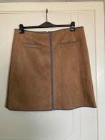 Nieuwstaat suede rok van River Woods (46), Ophalen, Bruin, Zo goed als nieuw, Rok