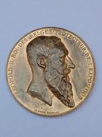 Leopold II-medaille - EXPO 1885 ANTWERPEN, CH. WORSTJE, Postzegels en Munten, Ophalen of Verzenden