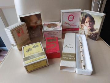 Flacons de parfum miniatures de Nina Ricci, Enlèvement ou Envoi, Comme neuf, Miniature, Plein
