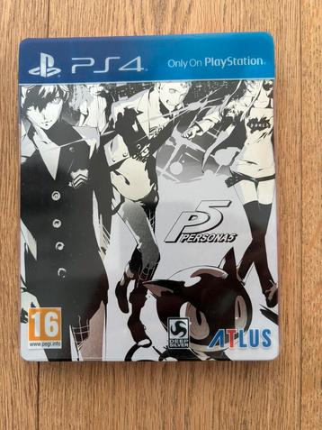 Persona 5 (édition Steelbook) - PlayStation 4