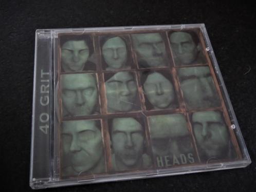 40 GRIT - Heads CD / METAL BLADE - 3984-14334-2 / 2000, CD & DVD, CD | Rock, Utilisé, Alternatif, Enlèvement ou Envoi
