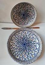 21-delig 'Exotic spirograaf Party' artisanaal aardewerk, Ophalen, Overige typen, Zo goed als nieuw, Overige stijlen