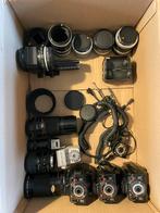 Set analoge lenzen en toebehoren., Ophalen of Verzenden, Gebruikt
