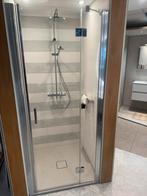 Douche 90/90 met douche deur 90 cm rechts en regendouche, Ophalen, Nieuw, Douche