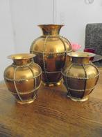 Koperen vazenset / 3 delig, Ophalen, Koper