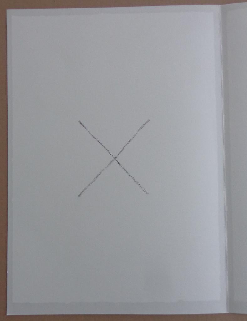 DAN VAN SEVEREN / 3-LUIK / ZW-W LITHO / 45x95cm / 1977, Antiek en Kunst, Ophalen of Verzenden