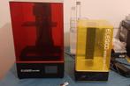 ELEGOO Saturn 3D resin Printer (lichte schade) + Mercury, Computers en Software, 3D Printers, Ophalen, Gebruikt, Elegoo