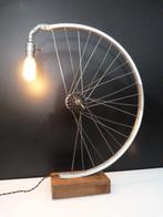 Supercoole fietswiellamp ! Ware grootte, Huis en Inrichting, Lampen | Tafellampen, Ophalen, Gebruikt, Vintage