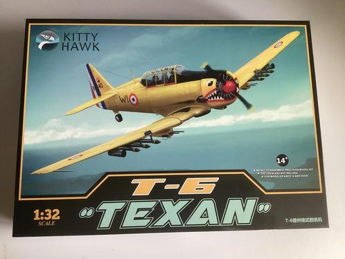 1/32 T-6 Texan, Hobby en Vrije tijd, Modelbouw | Vliegtuigen en Helikopters, Zo goed als nieuw, Vliegtuig, Groter dan 1:72, Overige merken