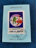 Umm-al-Qiwain 1973 - ruimtevaart  - maanlanding - Apollo 12, Overige thema's, Ophalen of Verzenden, Gestempeld
