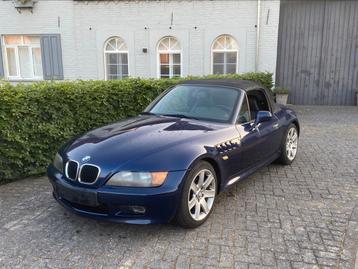 BMW Z3 Montréal blauw M sportonderstel leder zwart 