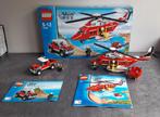 LEGO City 7206 Waterbommenwerper, helikopter en brandweerjee, Kinderen en Baby's, Speelgoed | Duplo en Lego, Ophalen of Verzenden