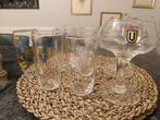10 verres Union Jumet anciens, Collections, Comme neuf, Enlèvement ou Envoi