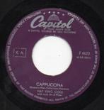 Nat King Cole ‎– Cappuccina '' Popcorn Swing ", Cd's en Dvd's, Jazz en Blues, Ophalen of Verzenden, 7 inch, Zo goed als nieuw