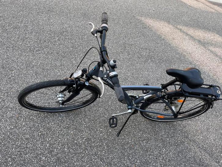 BTWIN hybridefiets – Comfort, stijl en kwaliteit in één!, Fietsen en Brommers, Fietsen | Eenwielers, Zo goed als nieuw, Ophalen
