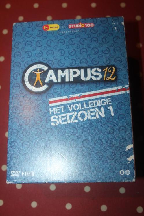 Campus 12   seizoen 1  volledig, Cd's en Dvd's, Dvd's | Kinderen en Jeugd, Nieuw in verpakking, Tv fictie, Vanaf 9 jaar, Ophalen of Verzenden