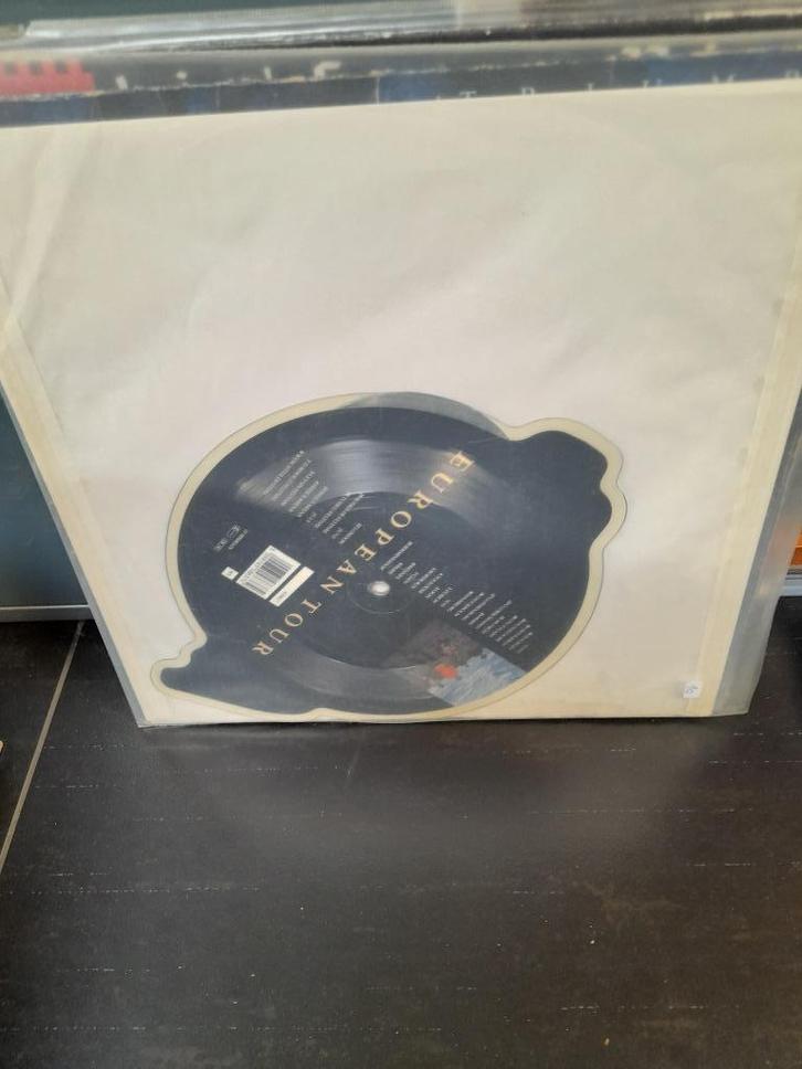 7"-midnight oil - forgotten soul - shape picture disc-bak10, Cd's en Dvd's, Vinyl | Pop, Gebruikt, 1980 tot 2000, Overige formaten