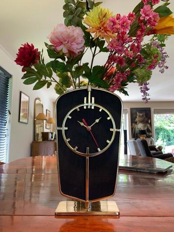 HORLOGE ART DÉCO DORÉE, collection de modèles authentiques, Enlèvement ou Envoi