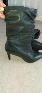 Demi-bottes en cuir de la marque Mexx. Taille 38, Vêtements | Femmes, Chaussures, Comme neuf, Enlèvement ou Envoi